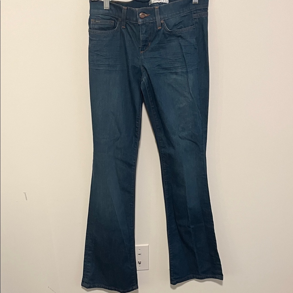 Joe's Jeans Dark Blue Flare & Wide Leg